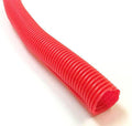 Red Polyethylene Split Wire Loom Tubing 100 Feet L59115
