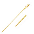 14k Yellow Gold Wheat Chain 1.0mm Y40503