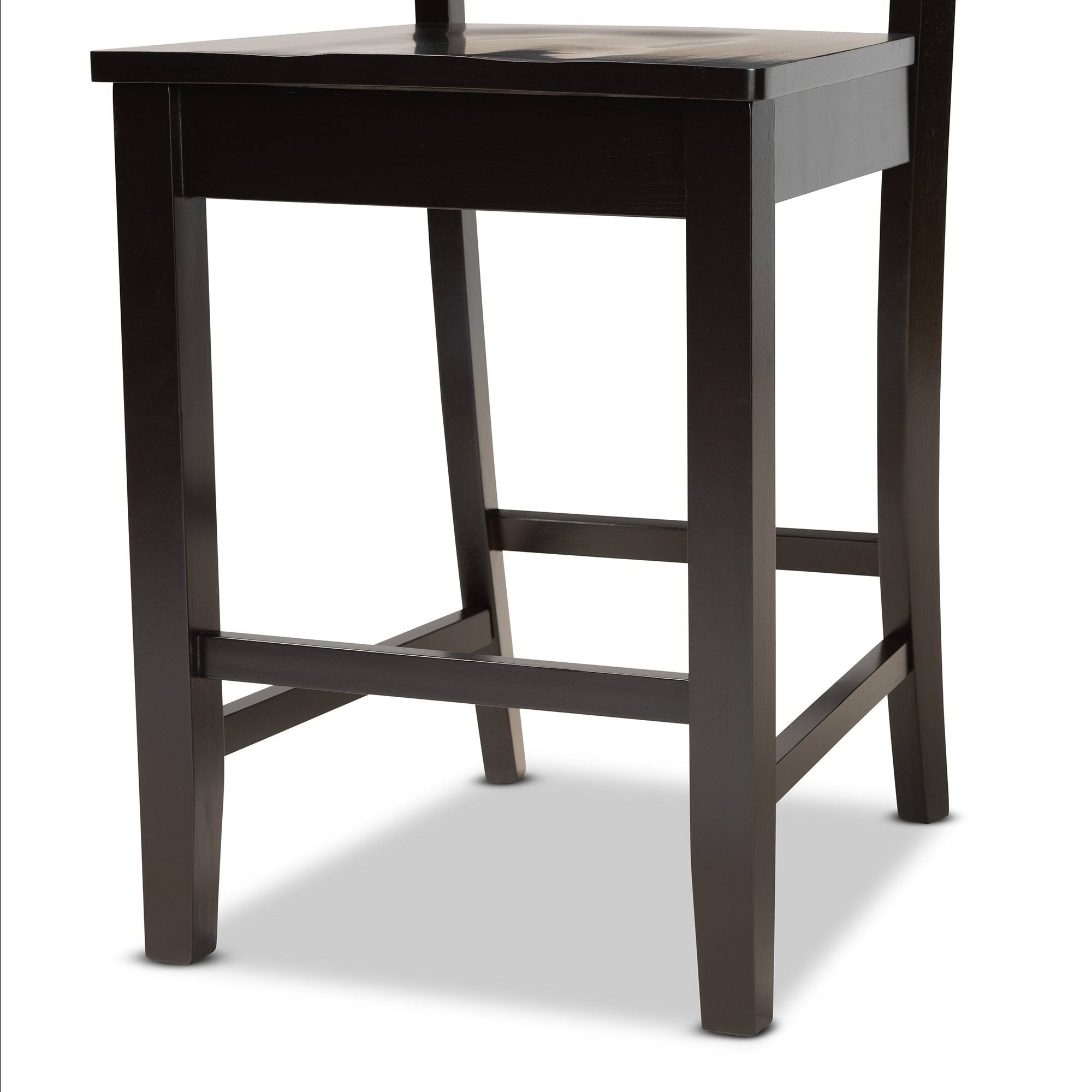 2-Piece Counter Stool Set - Walnut R434524