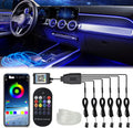 6 in 1 Car LED Strip Lights with Remote and APP Control S872441