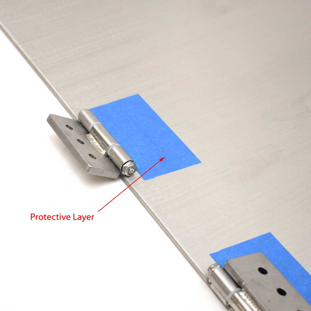 20 1/4 Inch Stainless Boat Surf Tabs (Set Of 2) X34225