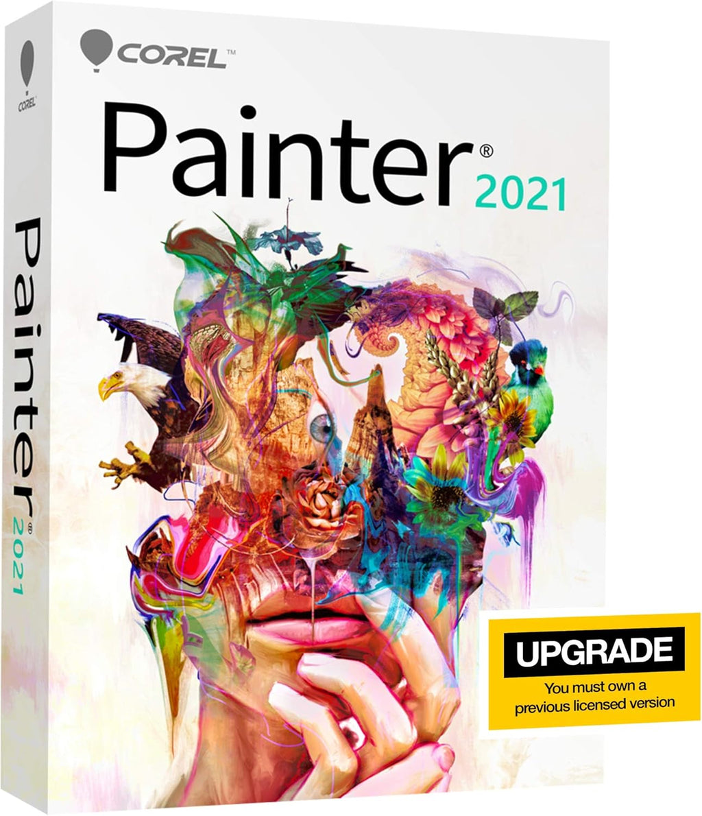 Painter 2021 Upgrade Digital Painting Software [PC/Mac Keycard] S526329