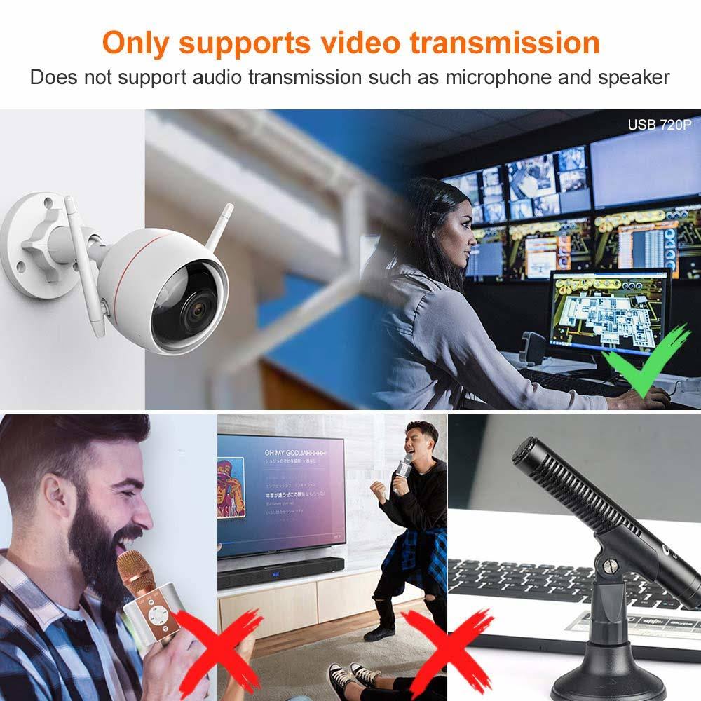 USB 2.0 Extender to RJ45 Over Cat5/5E/6 Connection Up to 100 Meter/328 ft Ethernet Extension Cable Type A Male to A Female Y506