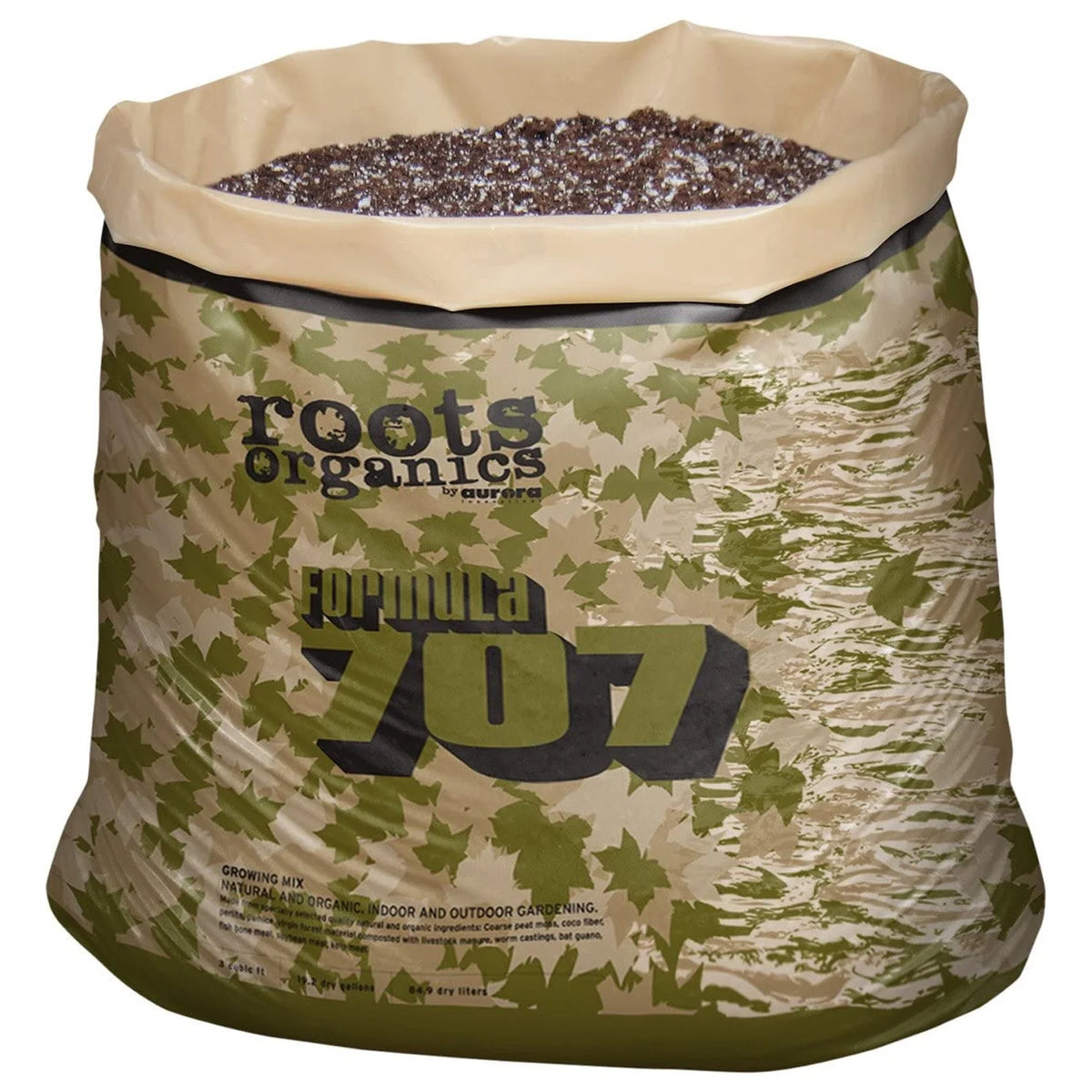 Organic Potting Soil with Peat, Compost Coco, 3 Cu. Ft. R73222