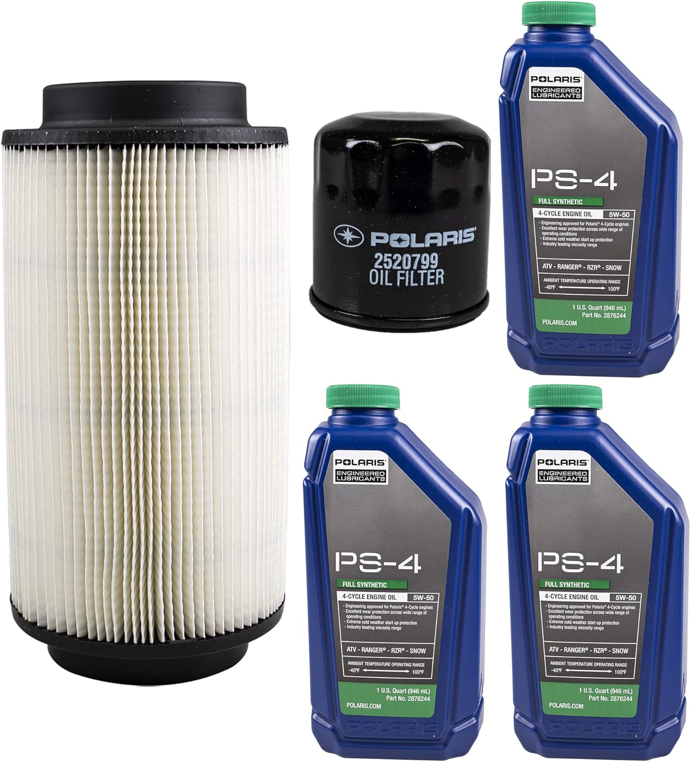 2006-2009 Sportsman 500 Efi Oil Change and Air Filter Kit T846929