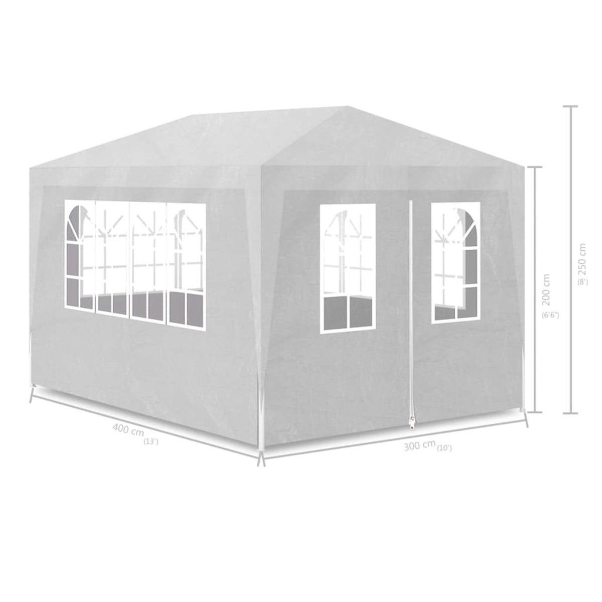 Party Tent 10'x13' White S8009