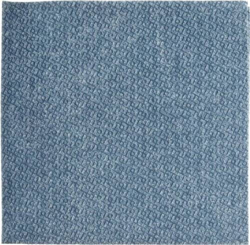 Medium Duty Airlaid 1/4 Fold Wipes, Blue, 50/Pack, 8 Packs/Carton T10844