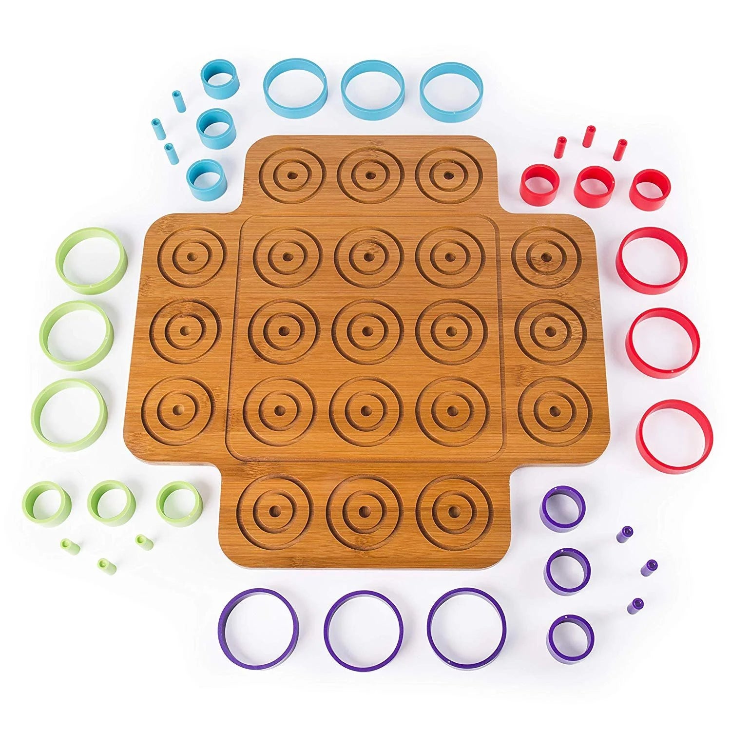 Multicolored Strategy Board Game O18879