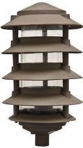 Bronze Five Tier Pagoda Light P25532
