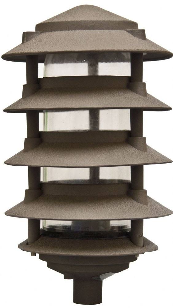 Bronze Five Tier Pagoda Light P25532
