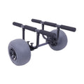 Heavy Duty Kayak Cart Dolly with Inflatable Balloon Beach Wheels, 330 lbs Weight Rating, Foldable Carrier, Adjustable Hull Bars E679207