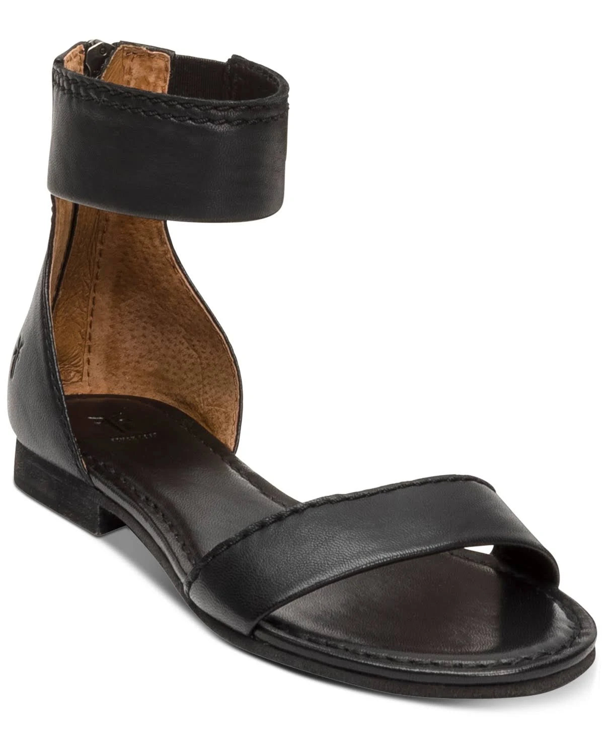 Black Ankle Zip Boots Z240355