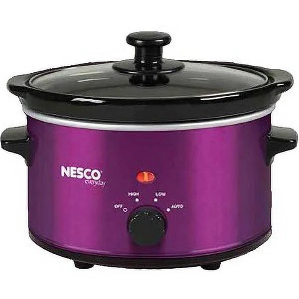 1.5 Qt Slow Cooker Metallic Violet I953
