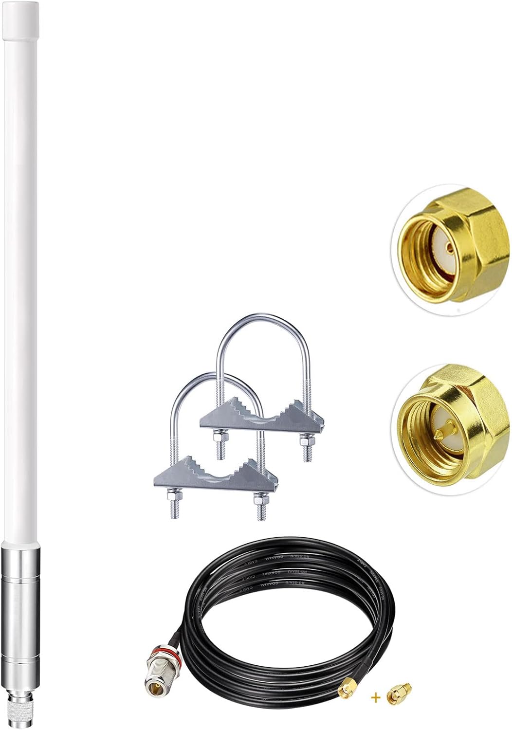 43.3inch 8dBi 915MHz Lora Antenna with 10ft Low Loss Cable A416