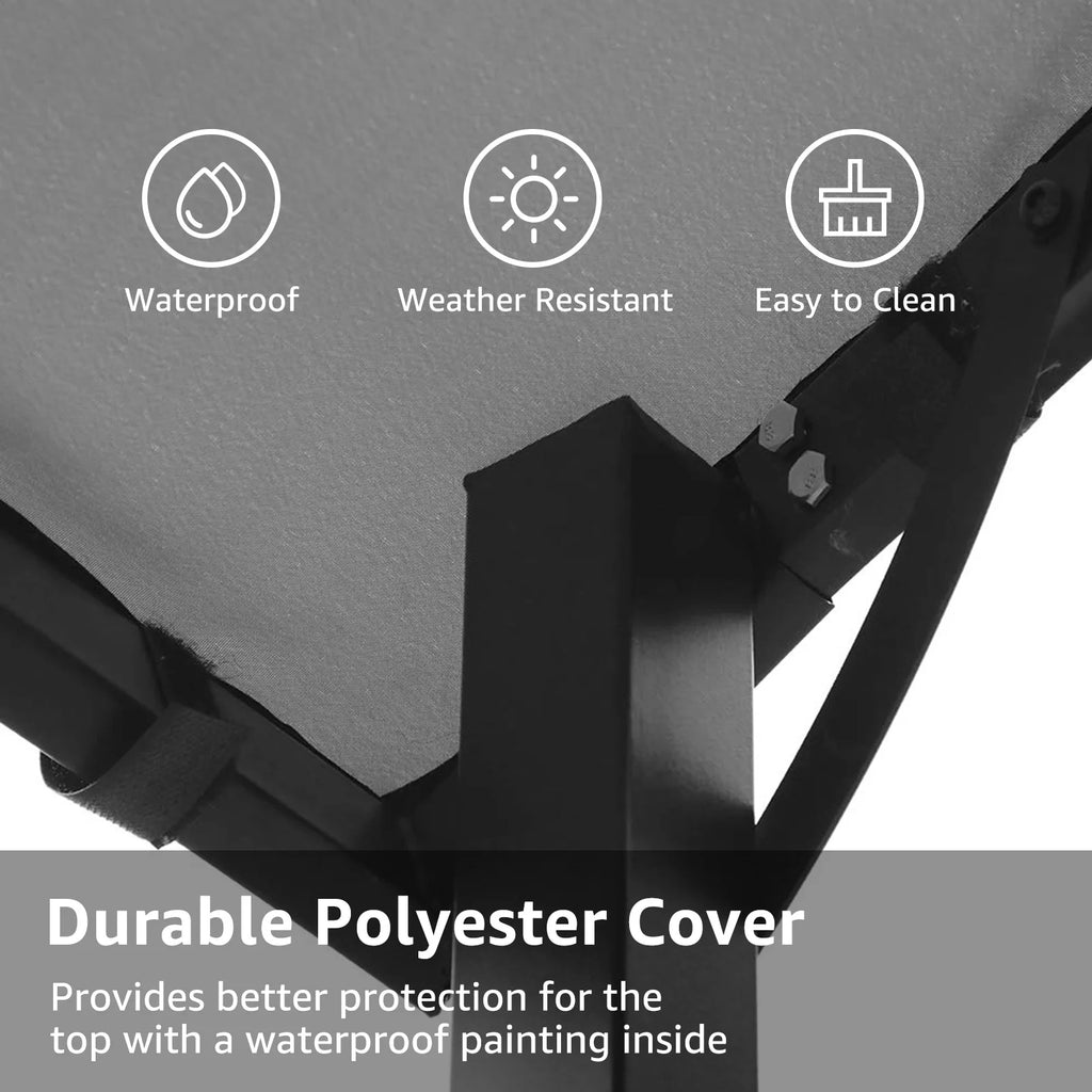 Gray Grill Gazebo Canopy K928107