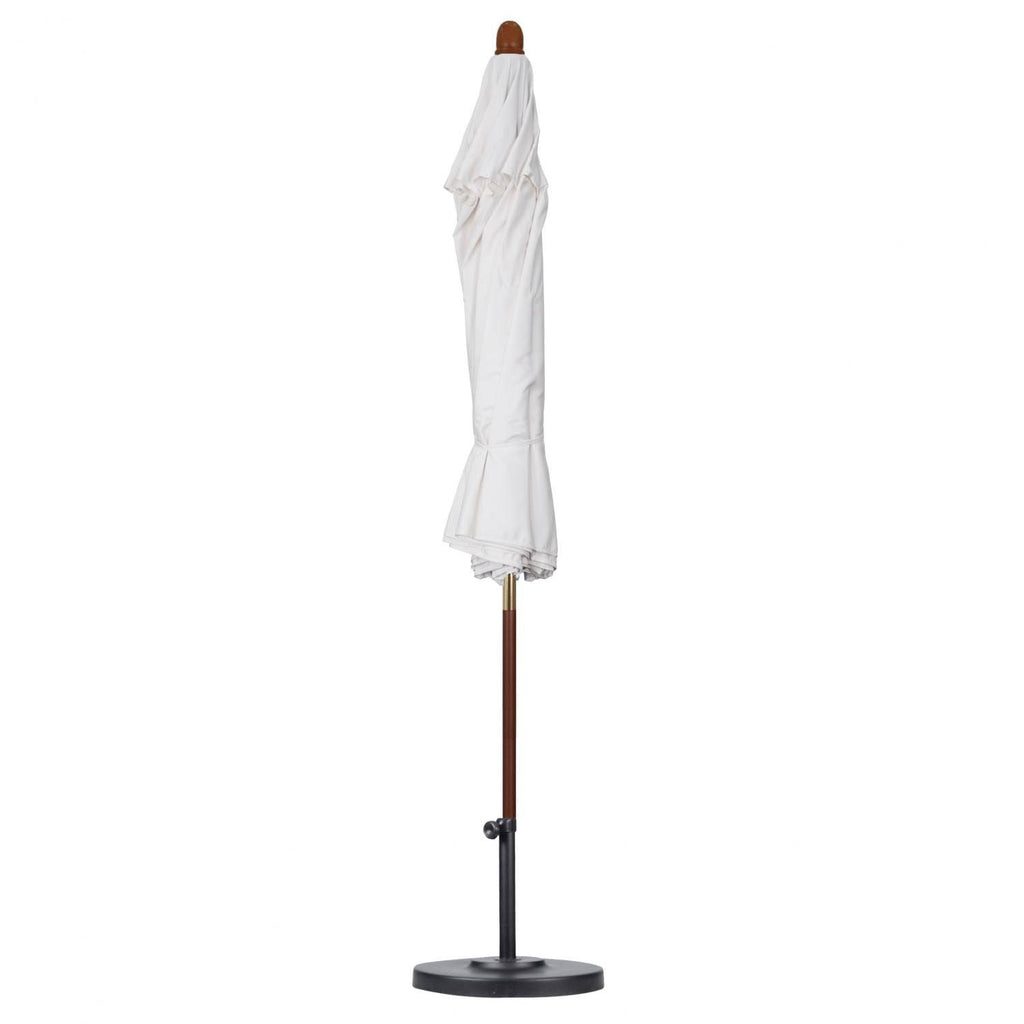 9 ft. Olefin Wood Market Umbrella J887