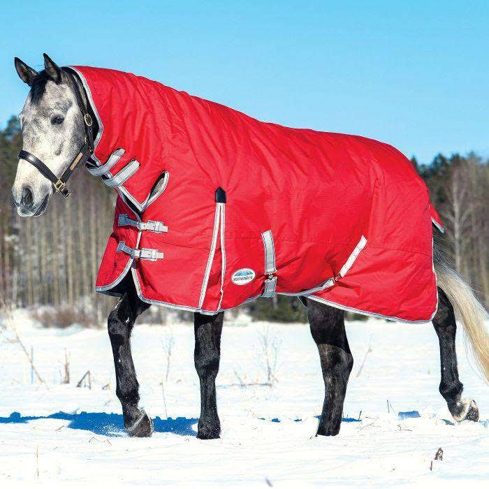 Red/Silver/Navy Combo Neck Medium Q794038