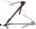 Aluminum Portable Fluid Head Camera Monopod 71.4 Max Height 10 Kilograms Max Load Capacity C7327