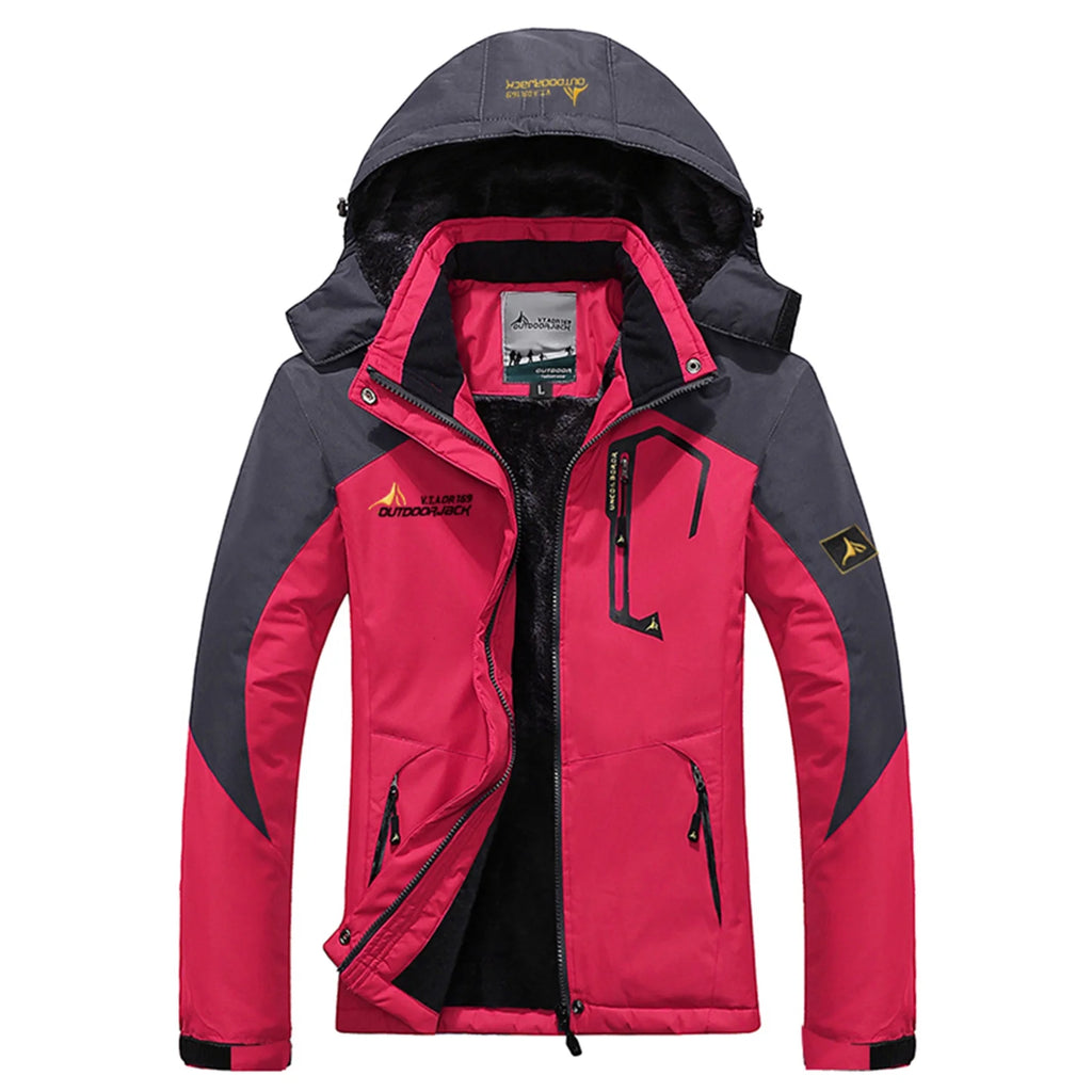 Women Mountain Waterproof Shell Jacket Ski Jacket Windproof Jacket Winter Warm Jacket W16601