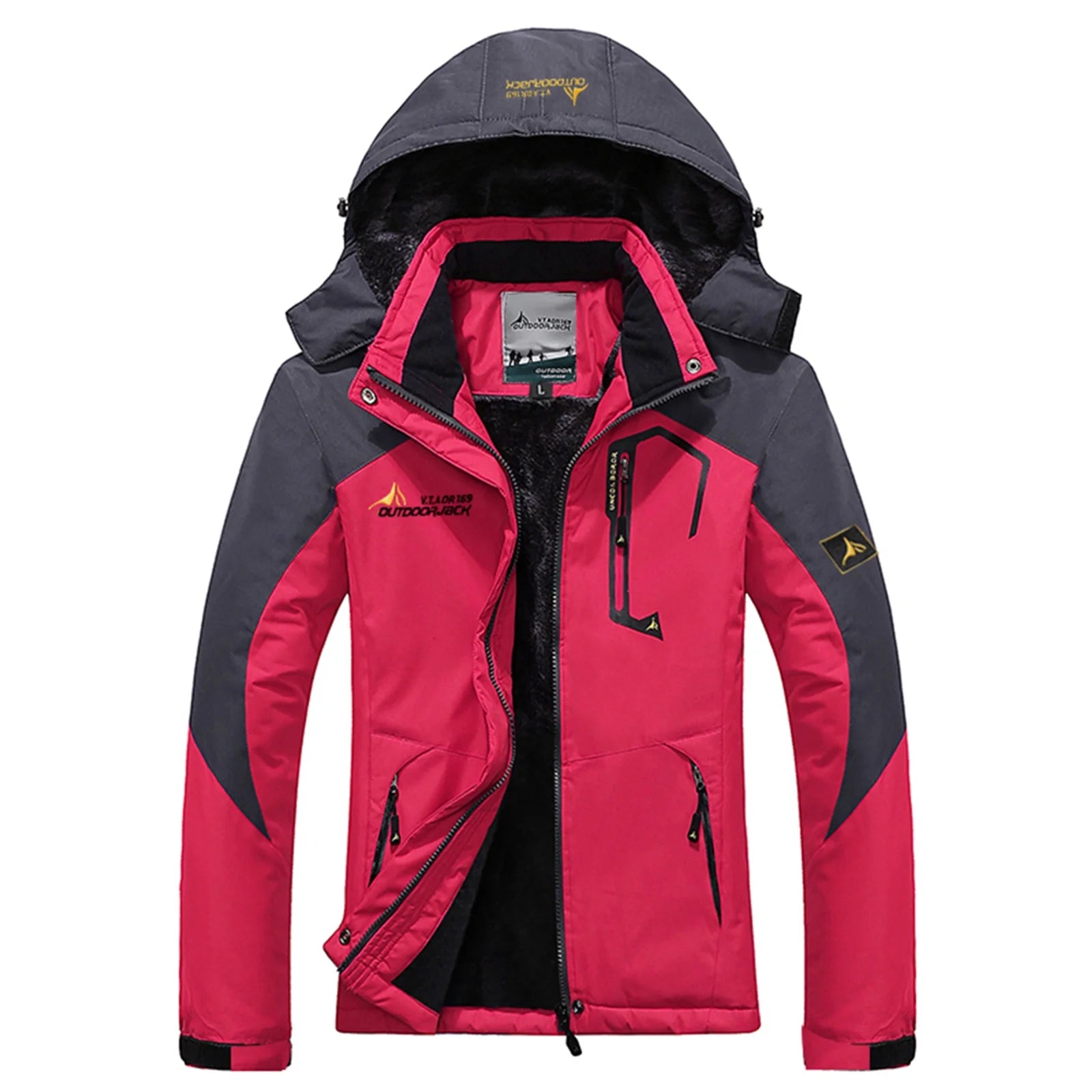 Women Mountain Waterproof Shell Jacket Ski Jacket Windproof Jacket Winter Warm Jacket W16601