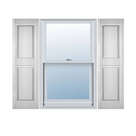 Raised Panel Shutters with Installation Spikes Q8950
