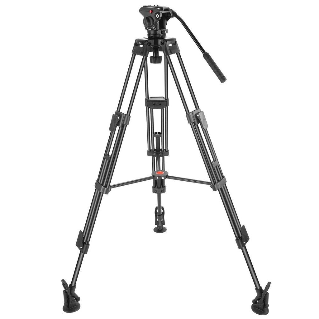 Heavy Duty Video Camera Tripod, 64 inches Aluminum Alloy N267
