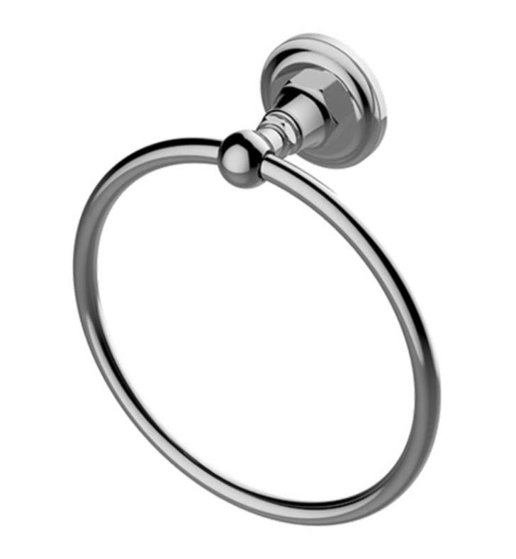 Unfinished Brass Towel Ring Y97827