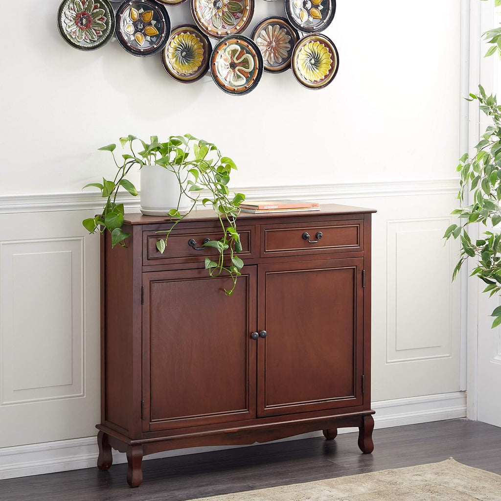 White Wood Cabinet G52191