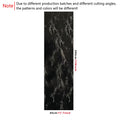 Black Silvery Marble Crack Pattern Waterproof Peel And Stick Wallpaper V2377