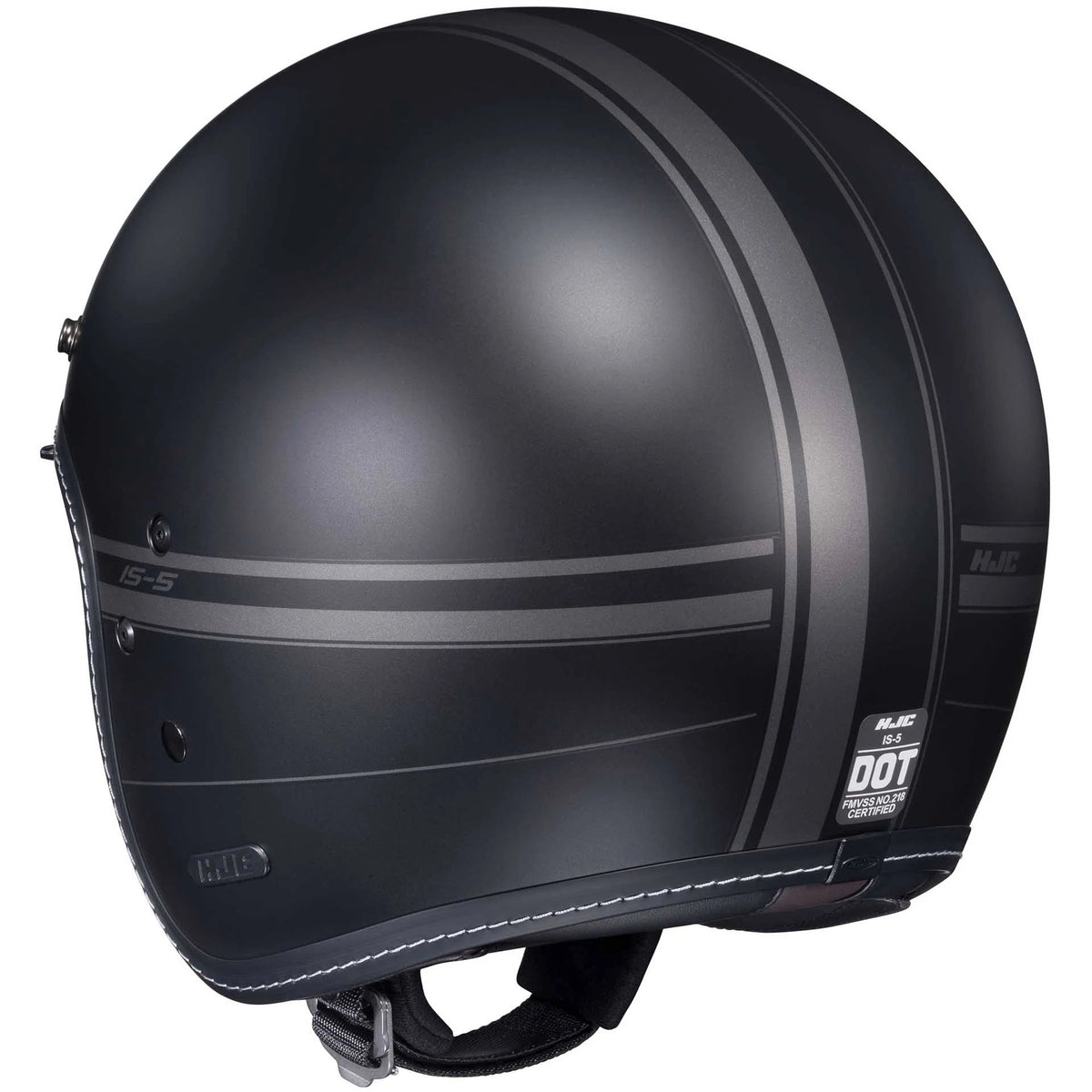 Open Face Helmet in White/Grey, Size XL J480