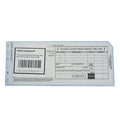 2500 3 Part Long Credit Card Imprinter Sales Slips, 100 of 25 J2272