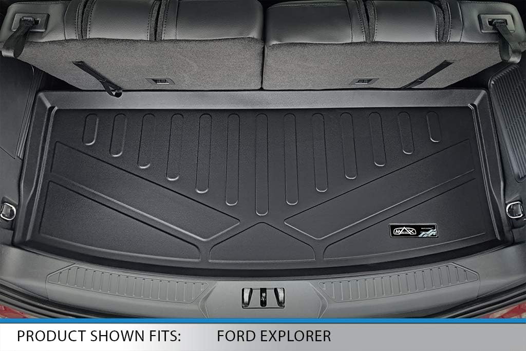 Black Custom Cargo Trunk Liner Floor Mat I48073