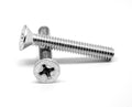 #8-32 x 1/2 Coarse Thread Machine Screw Phillips Flat Head Low Carbon Steel Zinc Plated Y836623