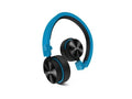 Blue Foldable Headphones with In-Line Microphone and Remote K165