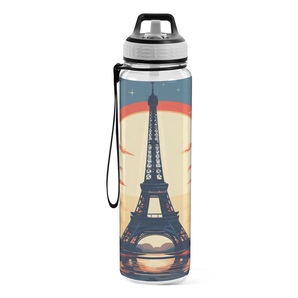 32oz Leakproof Tritan Sports Water Bottle with Straw I7567
