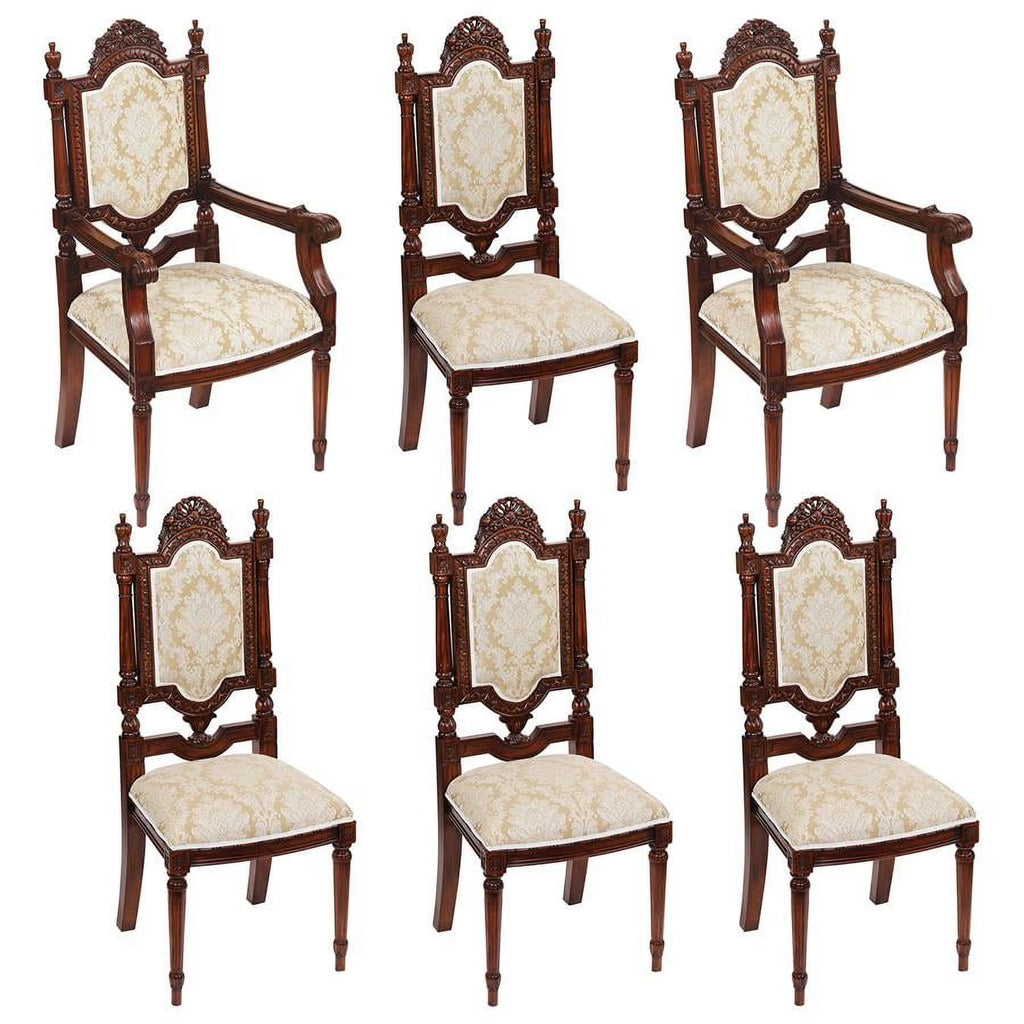 Set of 2 Armchairs and 4 Side Chairs R9184