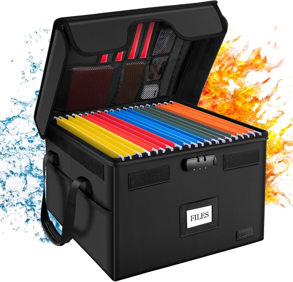 Fireproof Document Box with Lock D899977