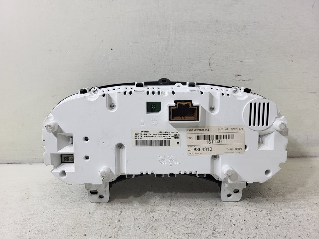 Pre-Owned 2015 Dodge Durango Speedometer Cluster 69K Miles OEM J788498