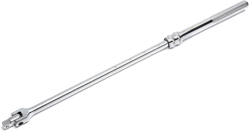 1/2" Drive Extendable Flex Handle/Breaker Bar, 18" -24", Pack of 2 J111075