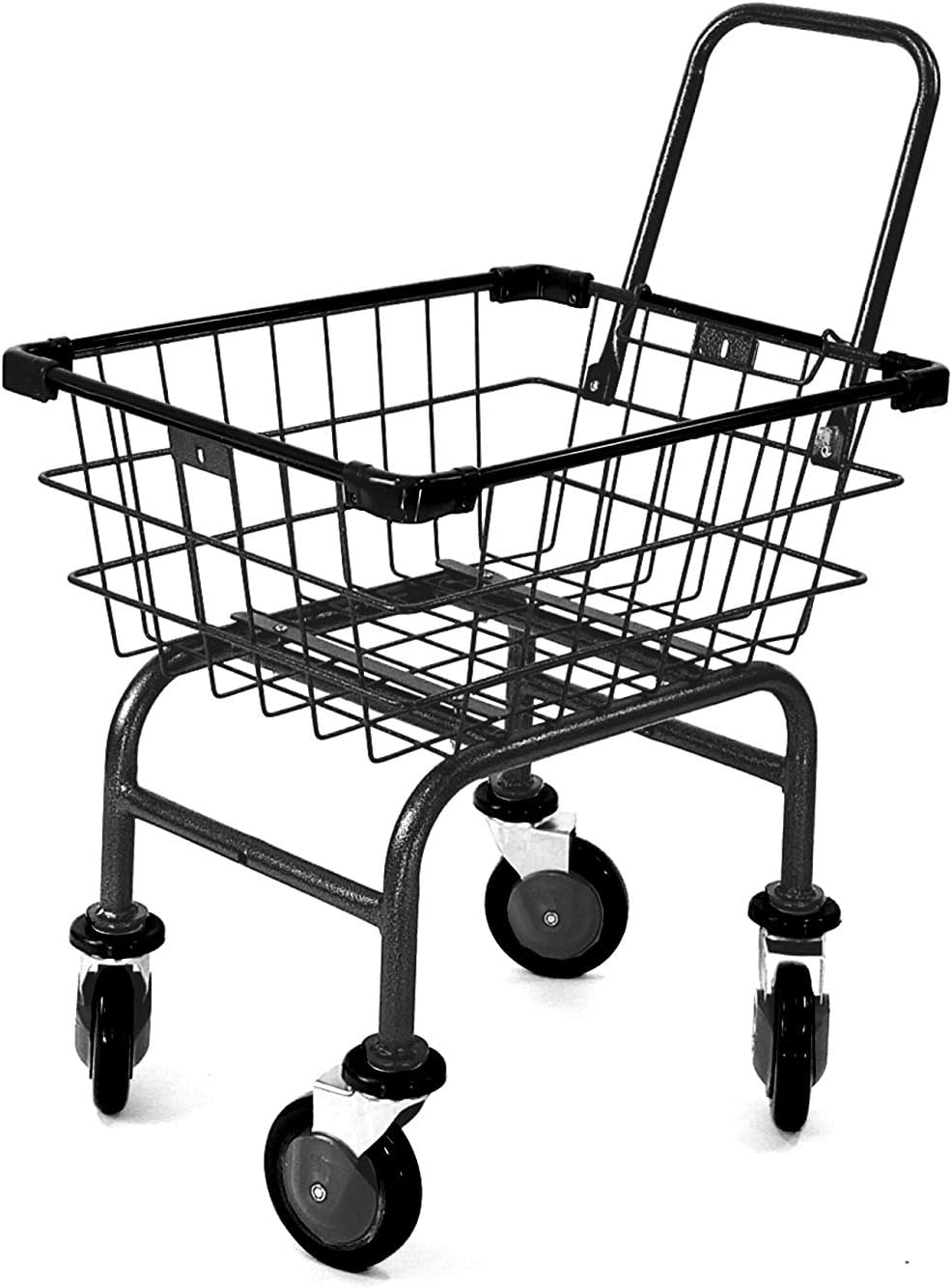 Compact Utility Cart with Pole Rack J8836