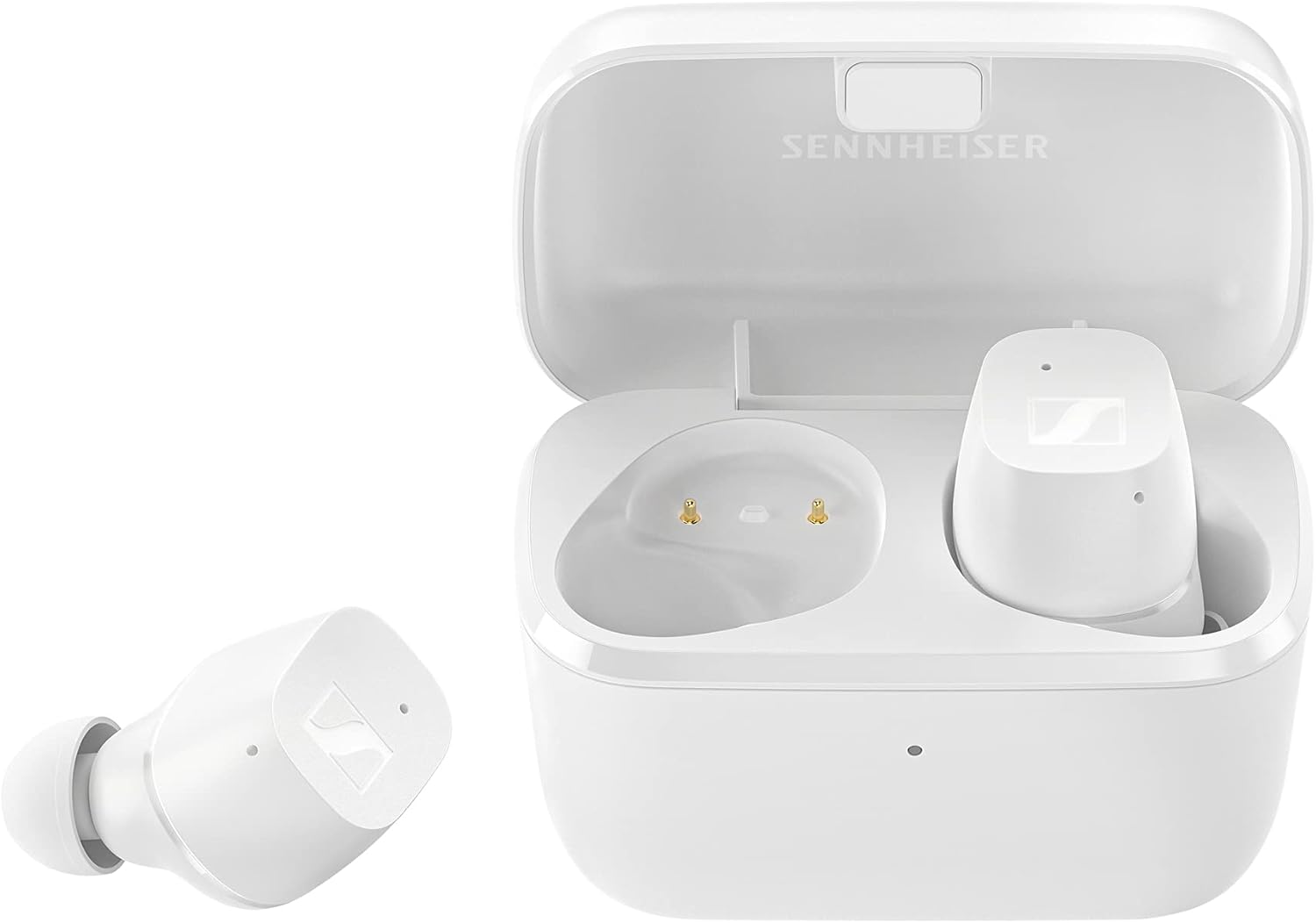 Black Bluetooth In-Ear Earbuds with Passive Noise Cancellation D587