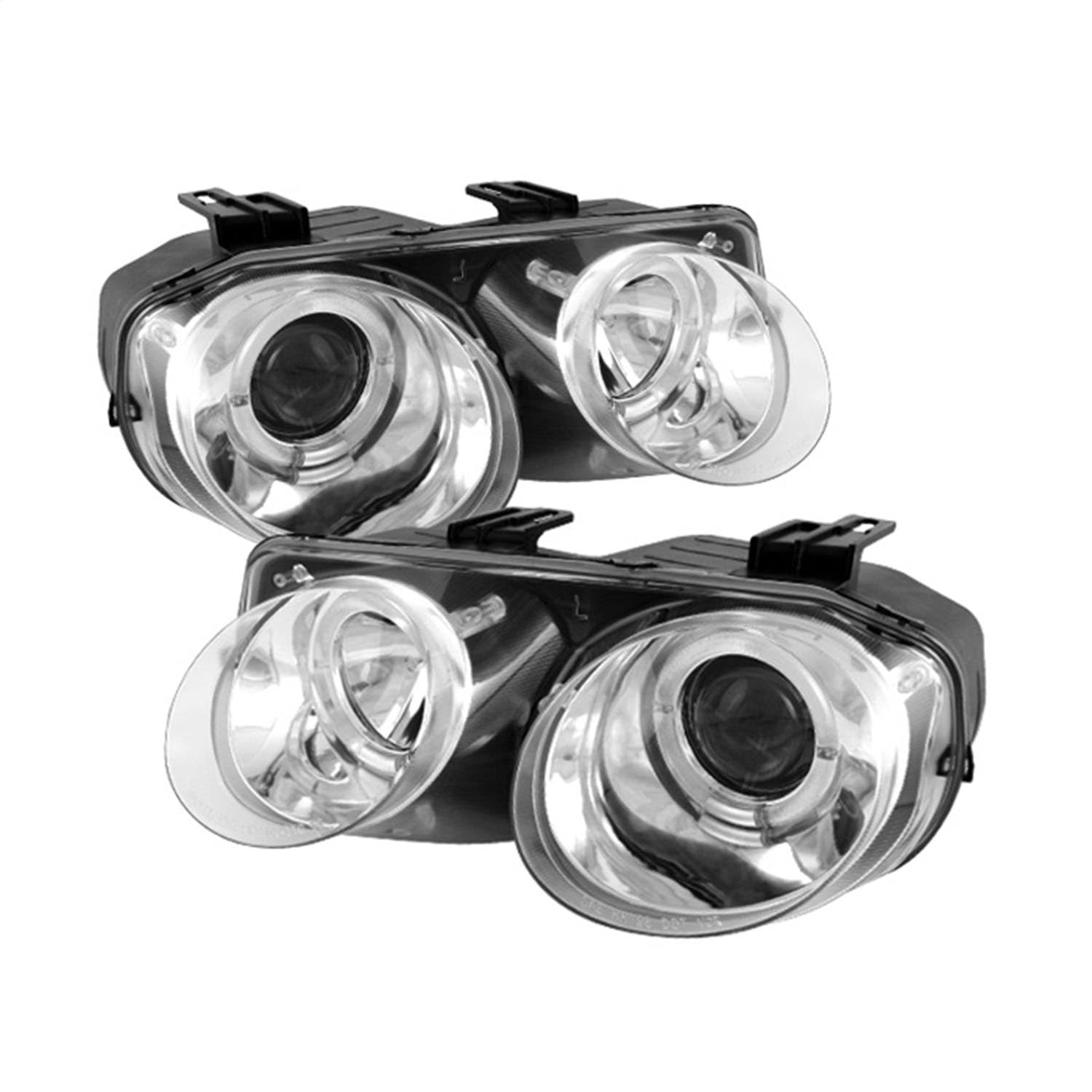 Chrome LED Halo Projector Headlights K457
