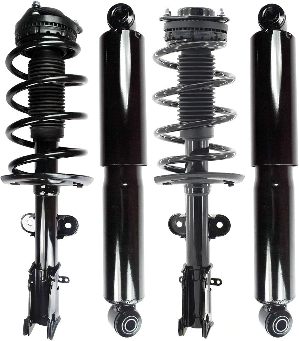Front-Rear Set 4 Complete Strut-Shock For 2008-2010 Dodge Grand Caravan w/o Self Leveling Suspension G797249