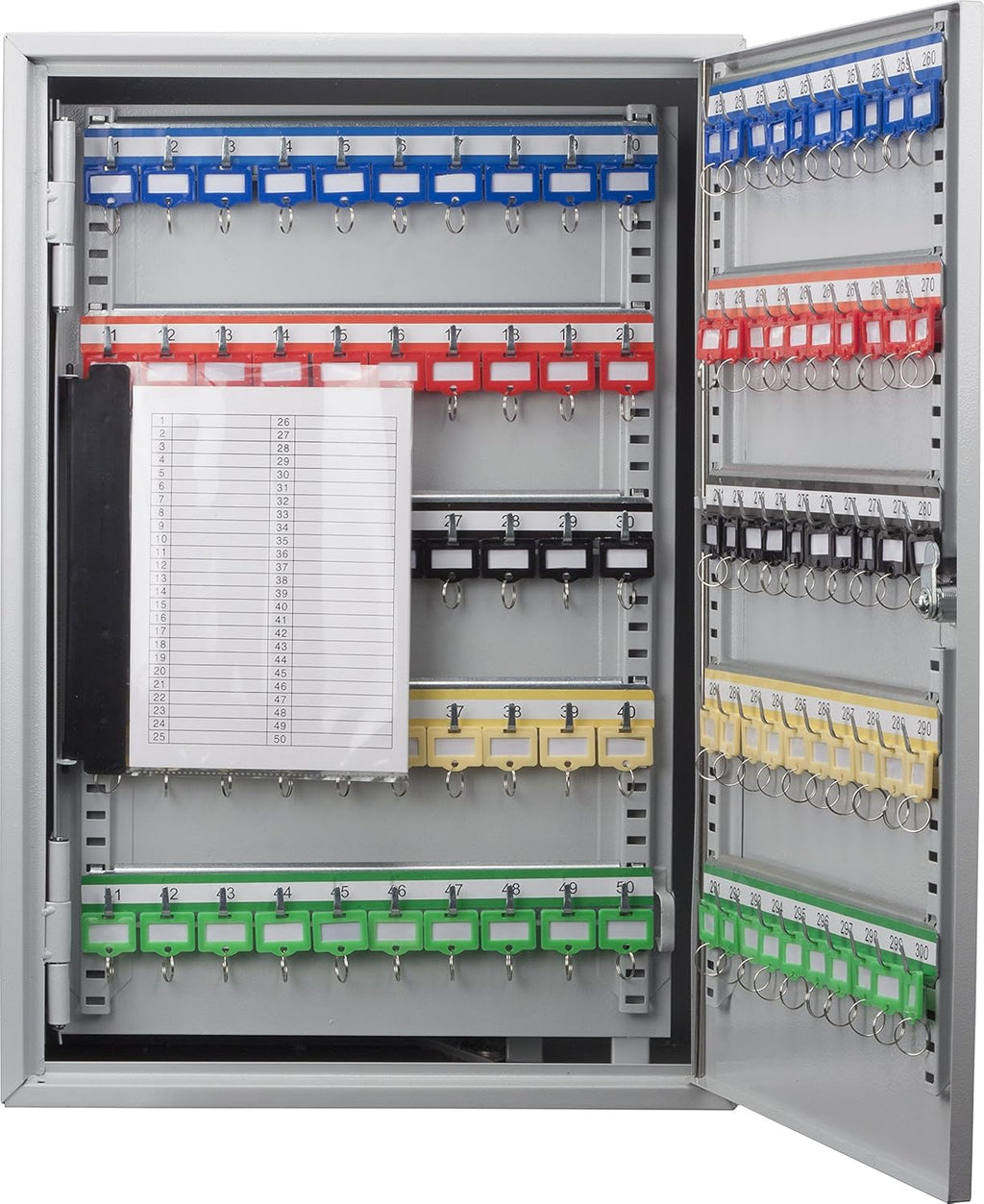 Key Lock Adjustable Key Cabinet Lock Box Grey B7657