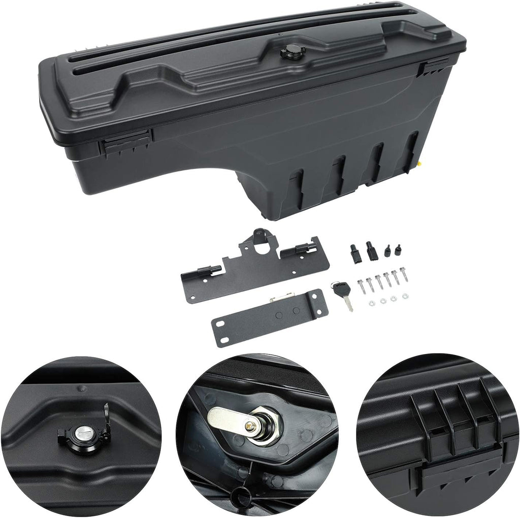 Truck Bed Storage Box Lockable Storage Box Y51161