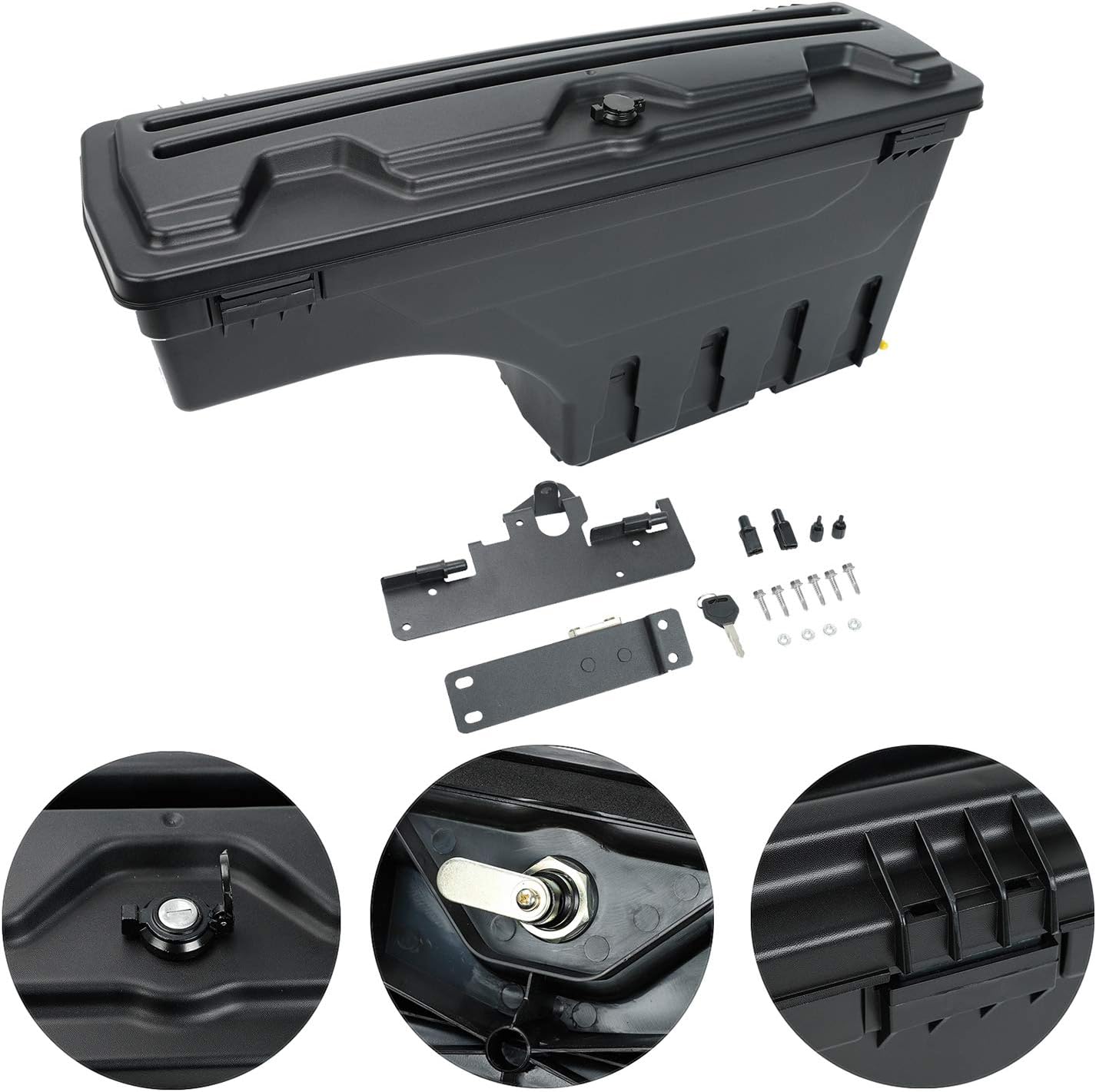 Truck Bed Storage Box Lockable Storage Box Y51161
