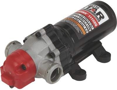 12V On-Demand High Pressure Diaphragm Pump, 1.1 GPM, 100 PSI V260