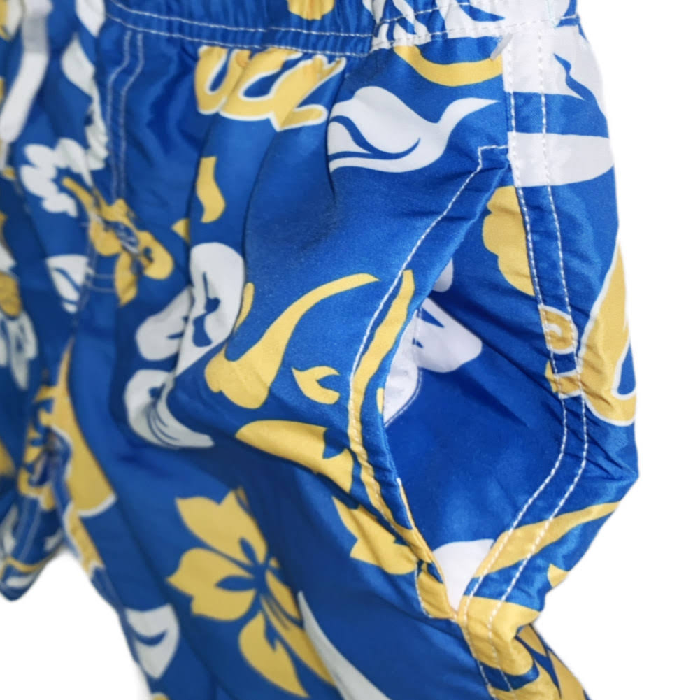 Scarlet Ohio State Buckeyes Floral Volley Swim Trunk F170