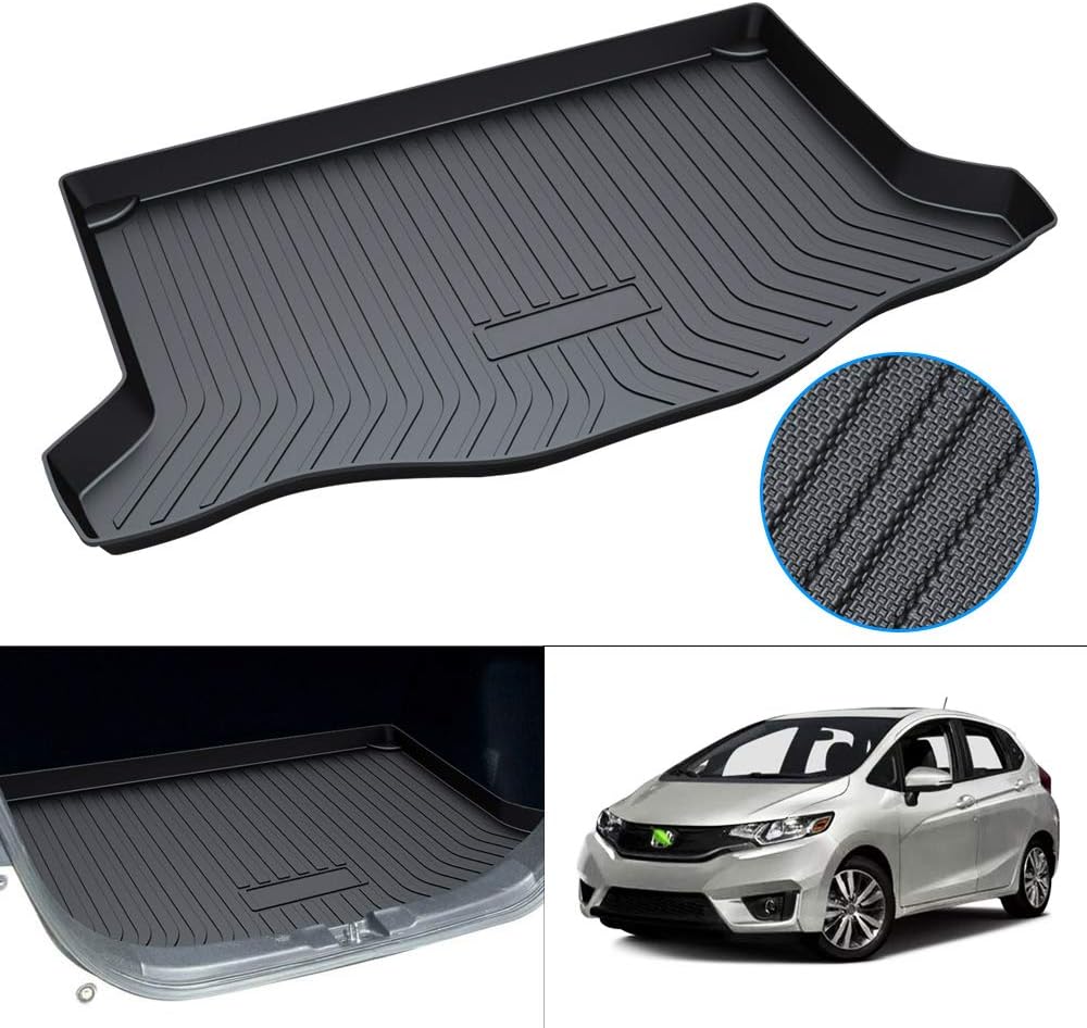 Trunk Mat Honda Fit 2015-2020 All Weather TPO Rear Cargo Liner Pack of 2 E743782