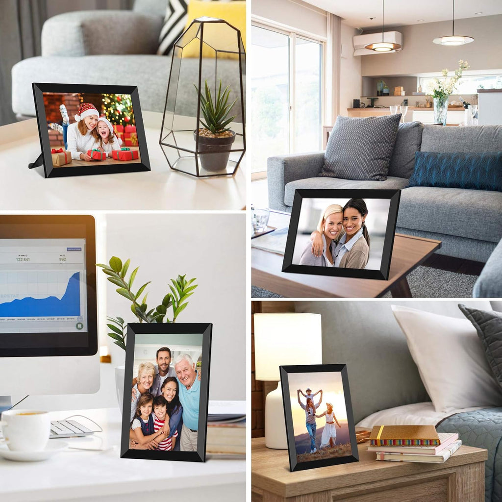 Digital Photo Frame WiFi 8 Inch Touch Screen 16GB Storage U49428